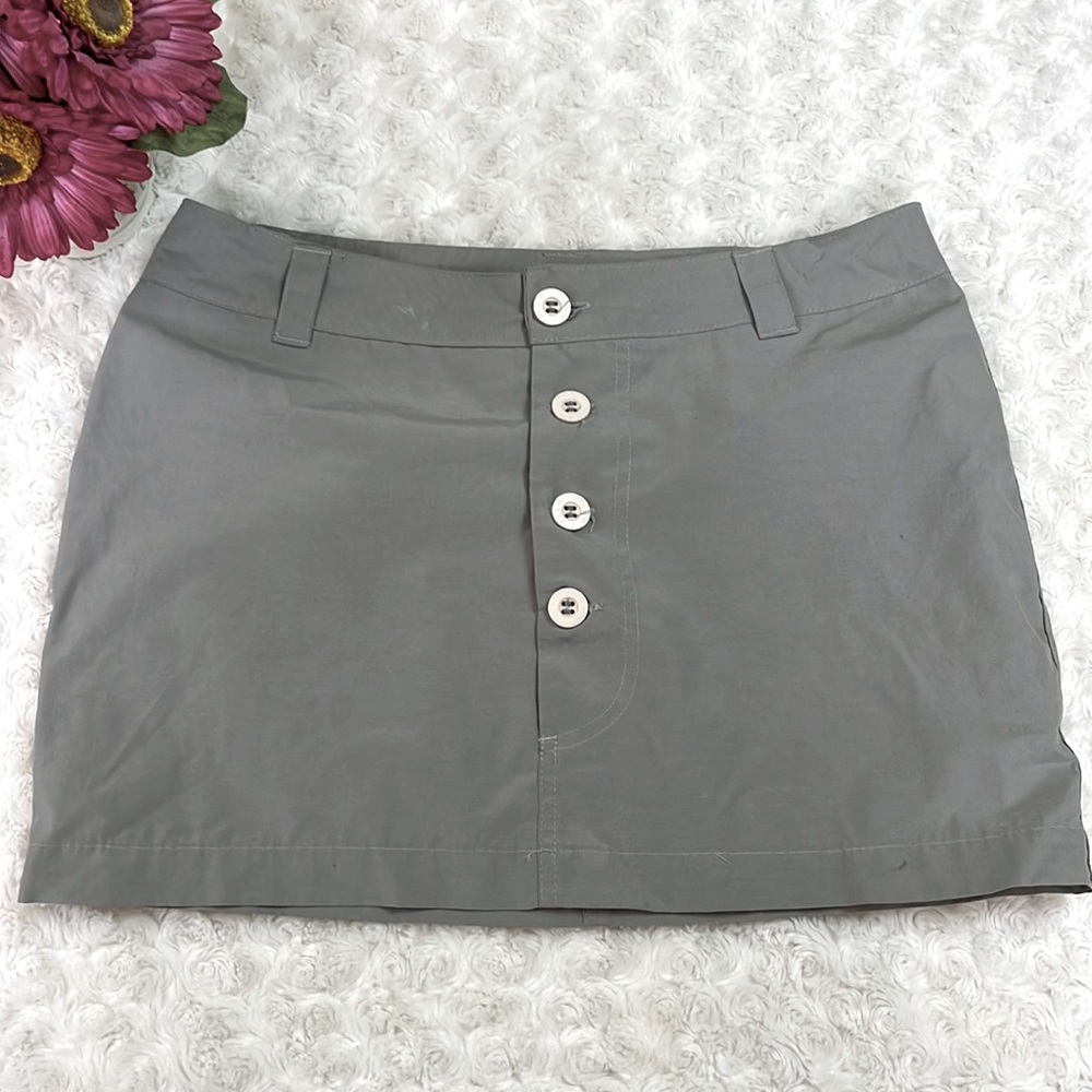 SLAM  Mini Skirt Gray Petite Small